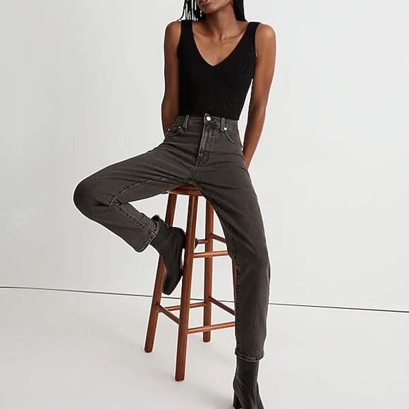 MADEWELL The Perfect Vintage Jean Black 27 MD711 - Picture 1 of 12
